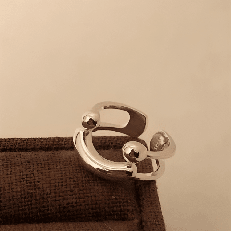 LächelLupen™ / Smiley Verstellbarer Ring - Sopheria