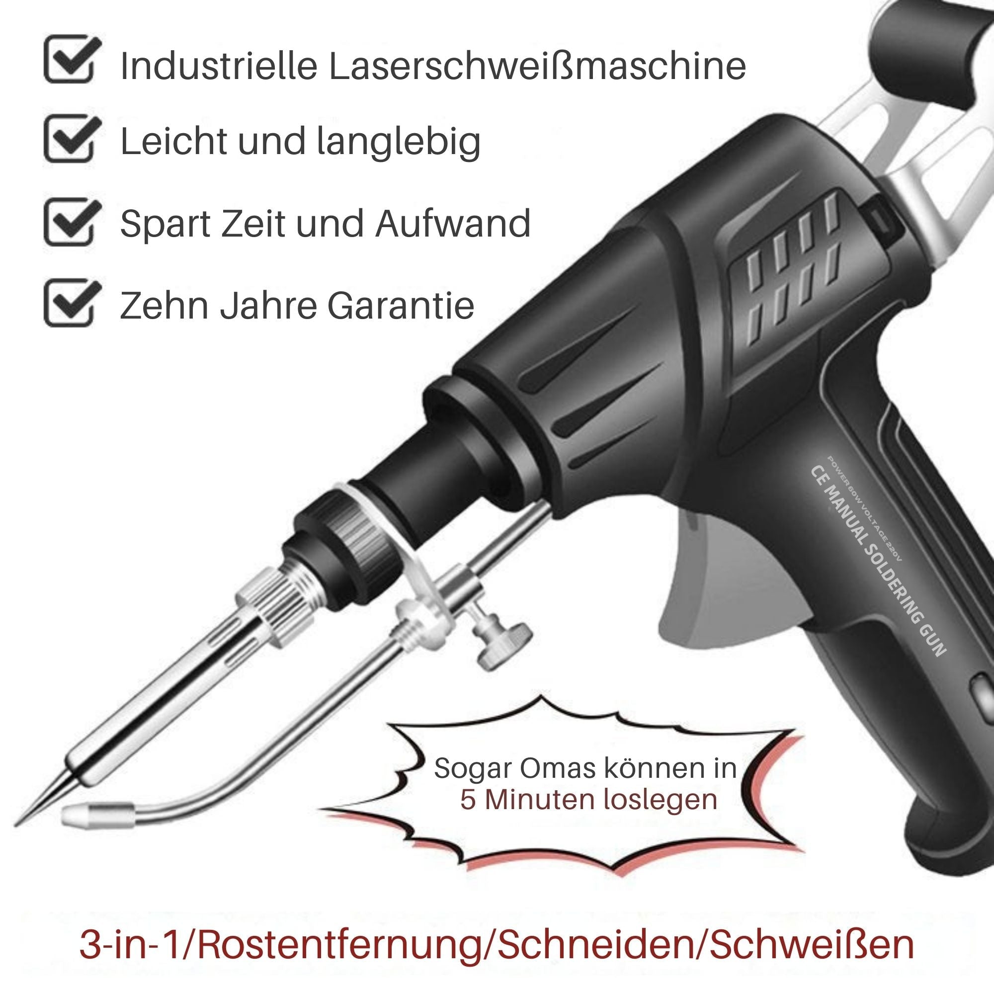 LaserLöter™ / Industrielles Laserschweißwerkzeug - Sopheria