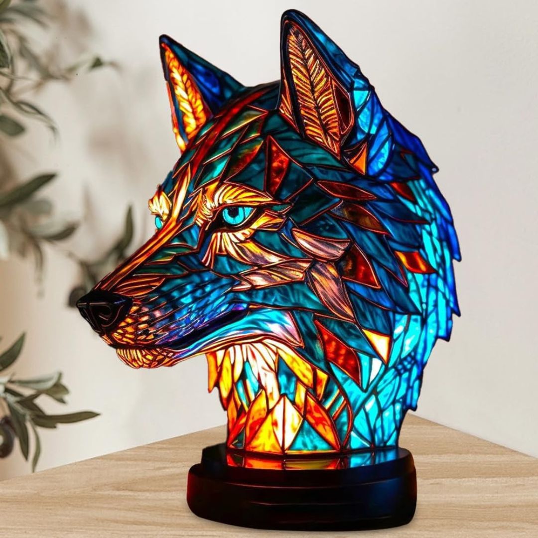 LeuchtWolf - handgefertigte Lampe, die Herzen erstrahlen lässt - Sopheria