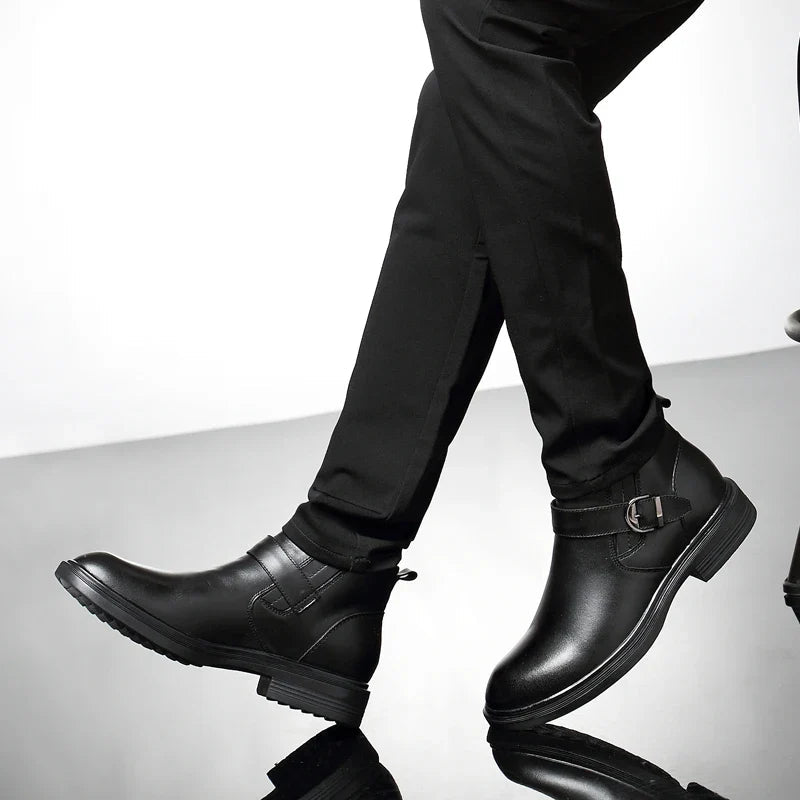 Liam | Ranger-Stiefeletten aus Leder - Sopheria