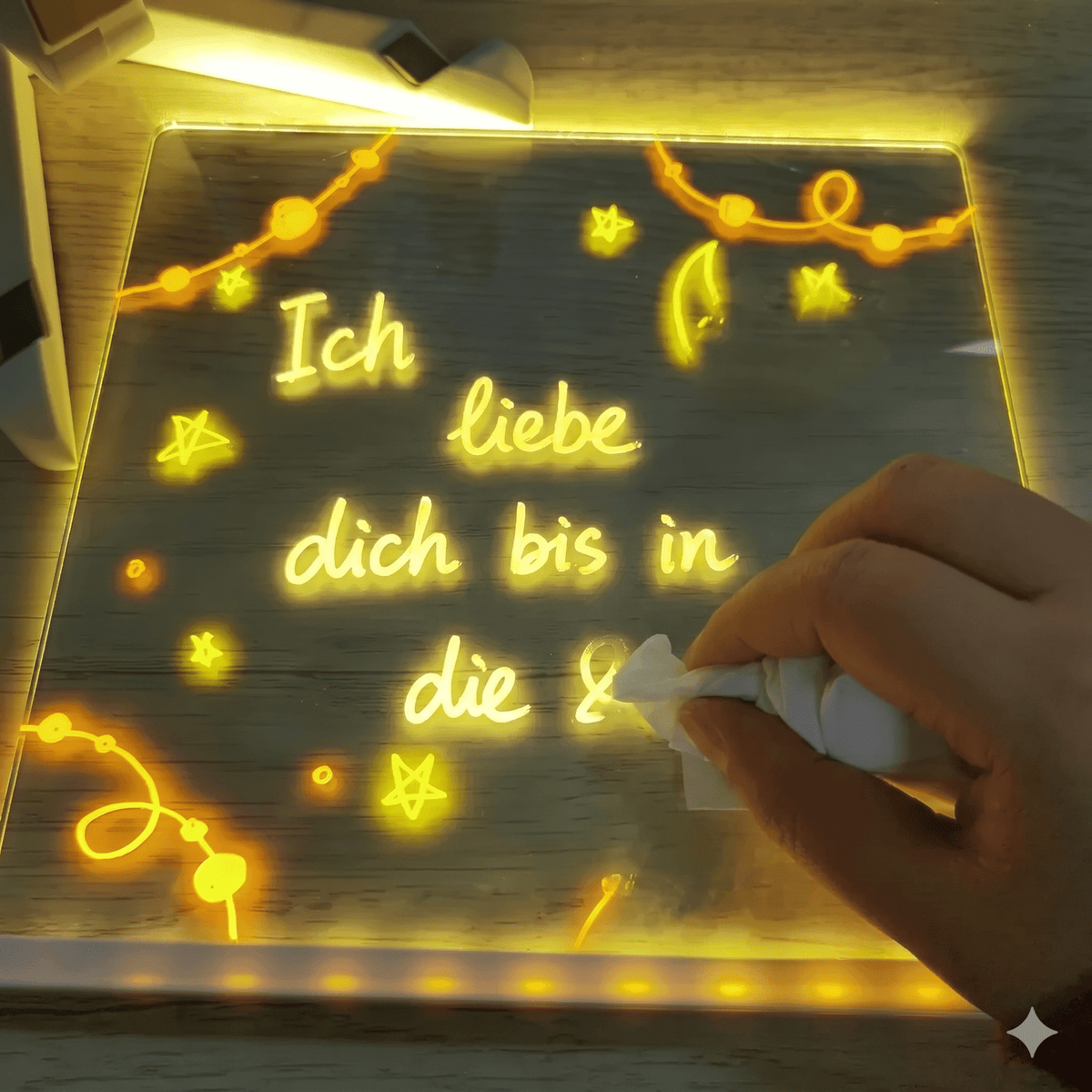 LichtMaler - Leuchtendes LED Zeichenbrett - Sopheria