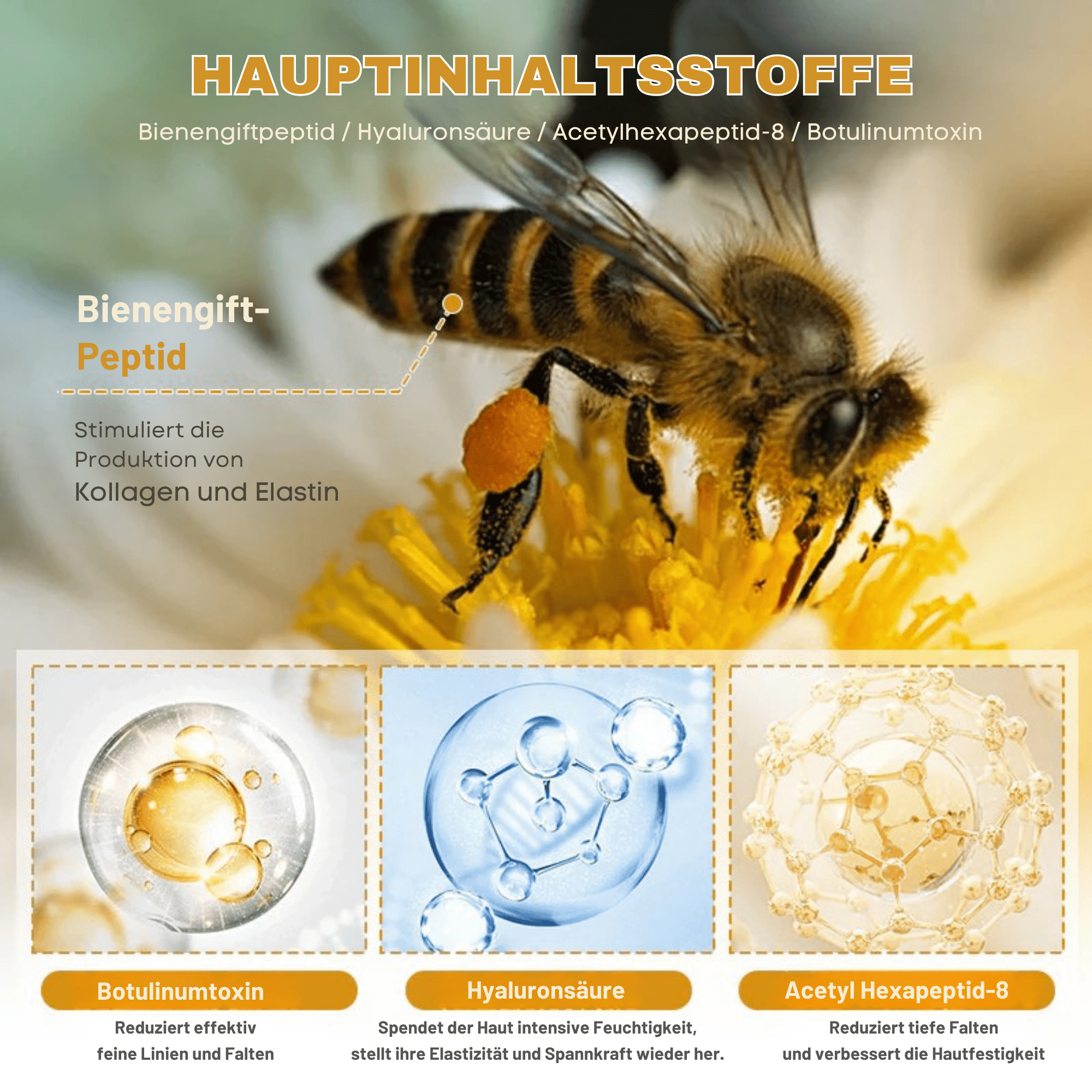 LiftingLuxux™ / Liftingcreme mit Bienengift (1+2 GRATIS) - Sopheria