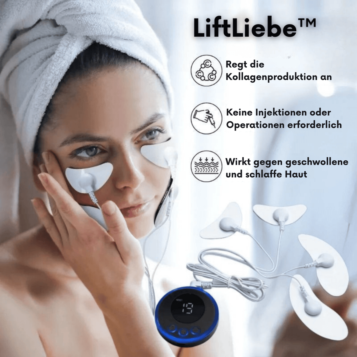 LiftLiebe™ / Sanfte Gesichtsmassage mit Straffungseffekt - Sopheria