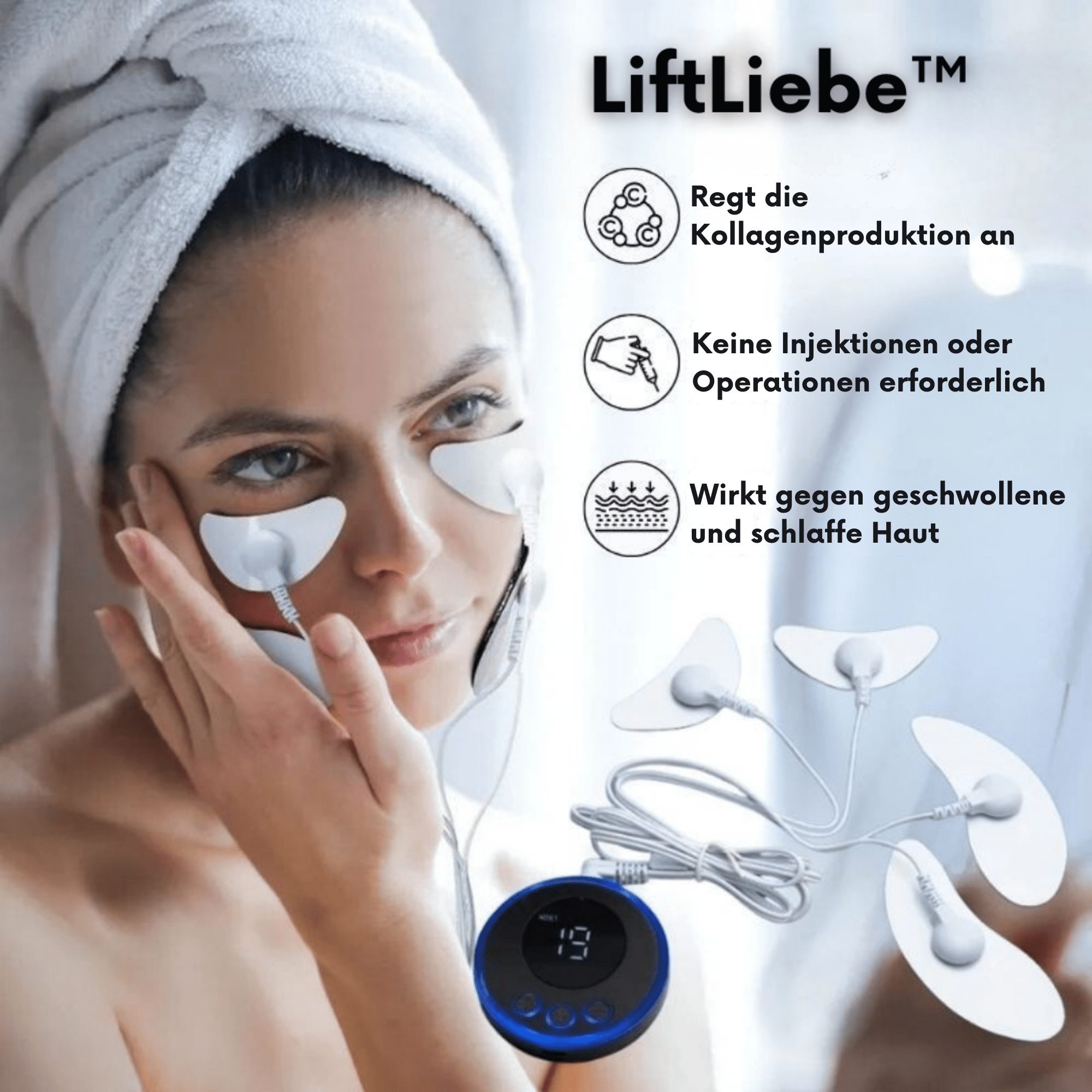 LiftLiebe™ / Sanfte Gesichtsmassage mit Straffungseffekt - Sopheria