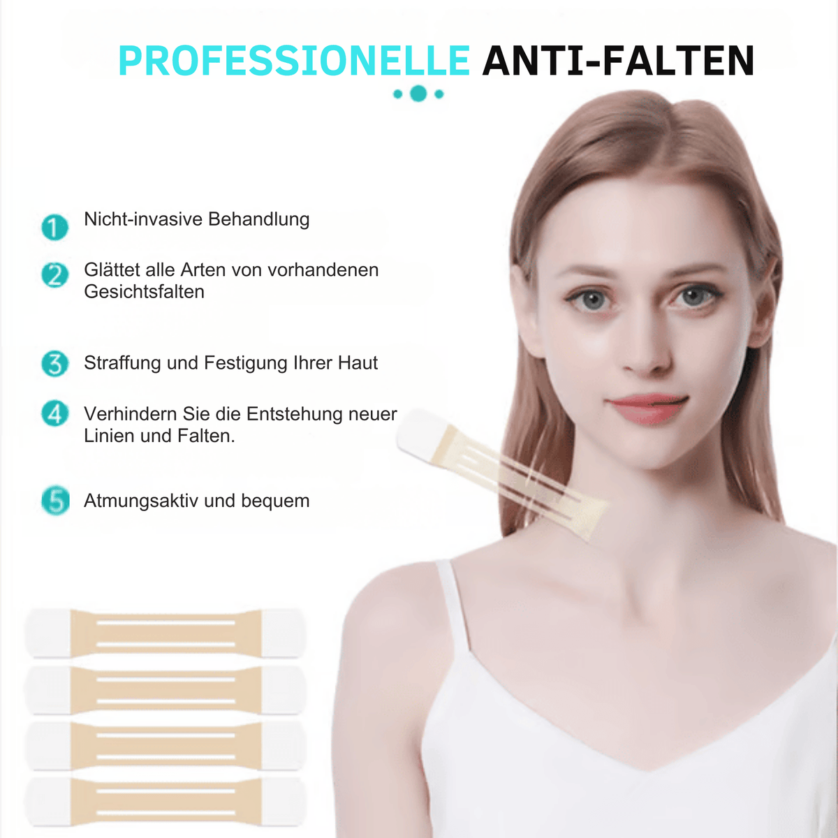 LiftLinie™ / Sofort-Nackenband zur Straffung und Glättung - Sopheria