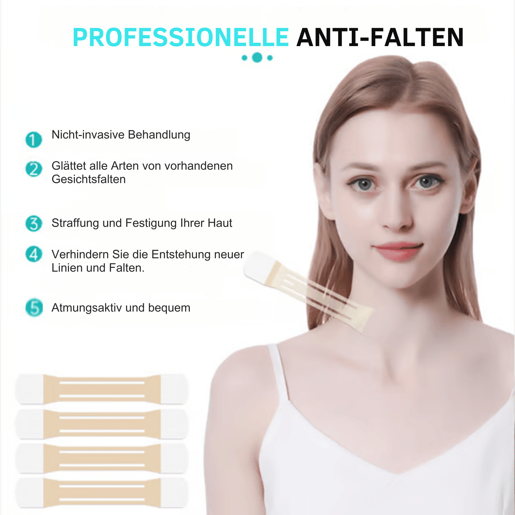 LiftLinie™ / Sofort-Nackenband zur Straffung und Glättung - Sopheria