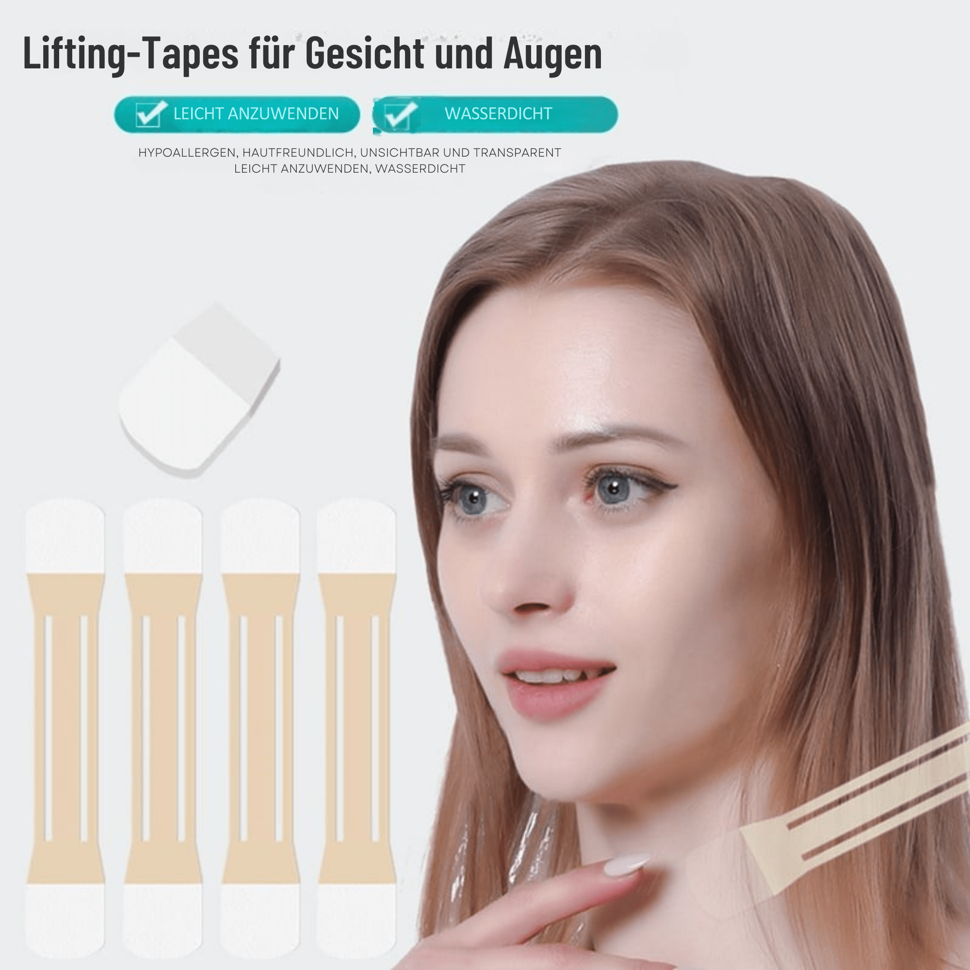 LiftLinie™ / Sofort-Nackenband zur Straffung und Glättung - Sopheria