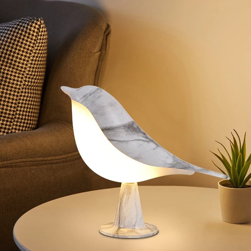 LumiBird / Kabellose Vogel- Touch - Tischlampe