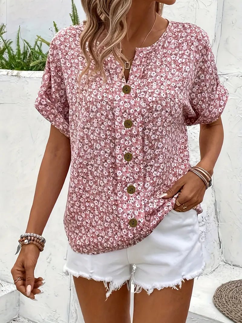 Lina – Kurzes Sommertop mit femininem Touch - Sopheria