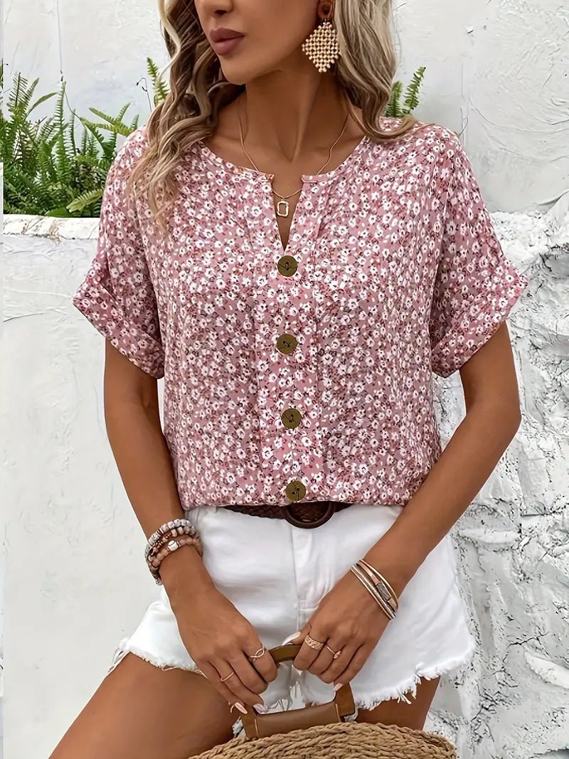 Lina – Kurzes Sommertop mit femininem Touch - Sopheria