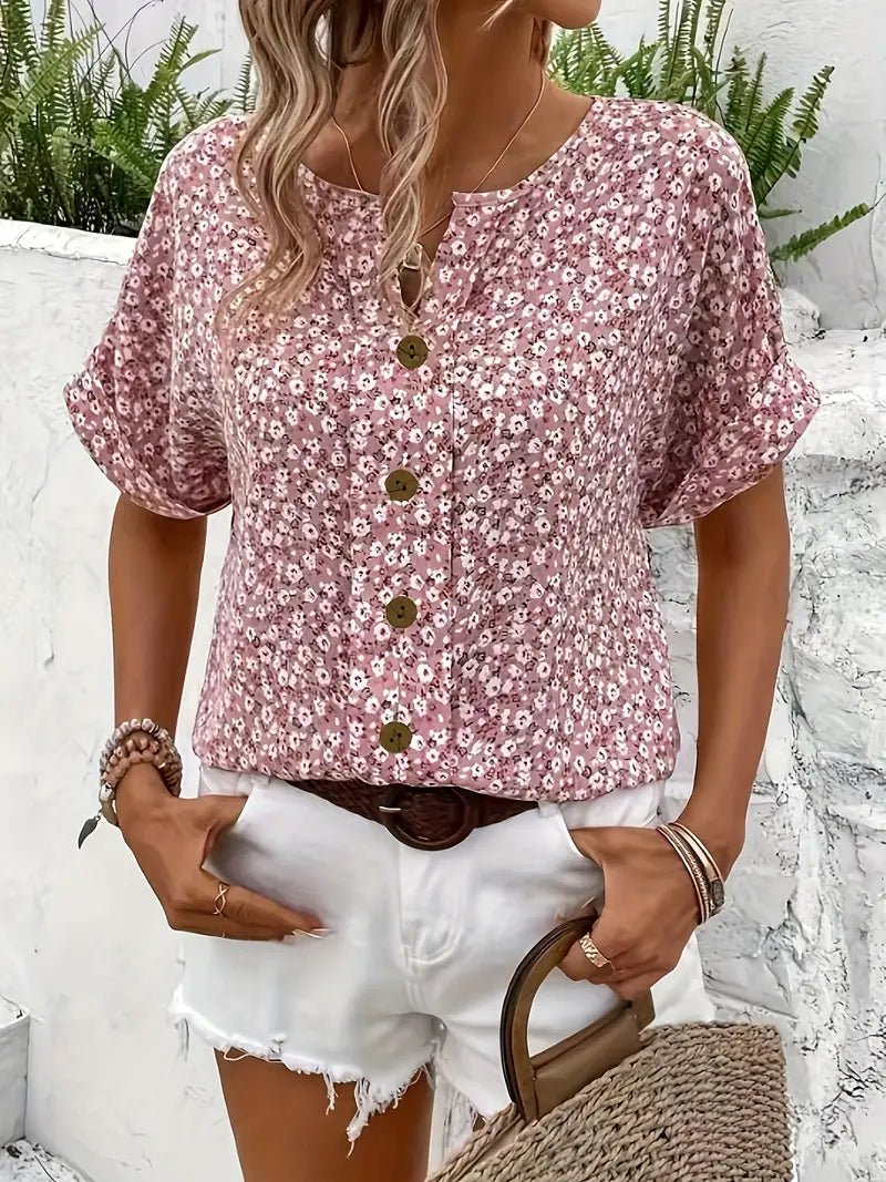 Lina – Kurzes Sommertop mit femininem Touch - Sopheria