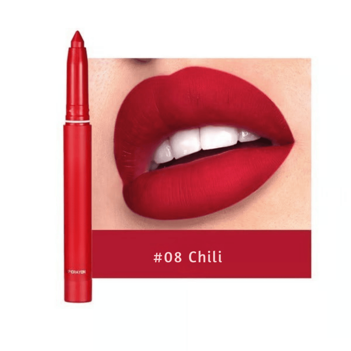 LippenLuxe – Matter 2-in-1 Lippenstift Stift - Sopheria