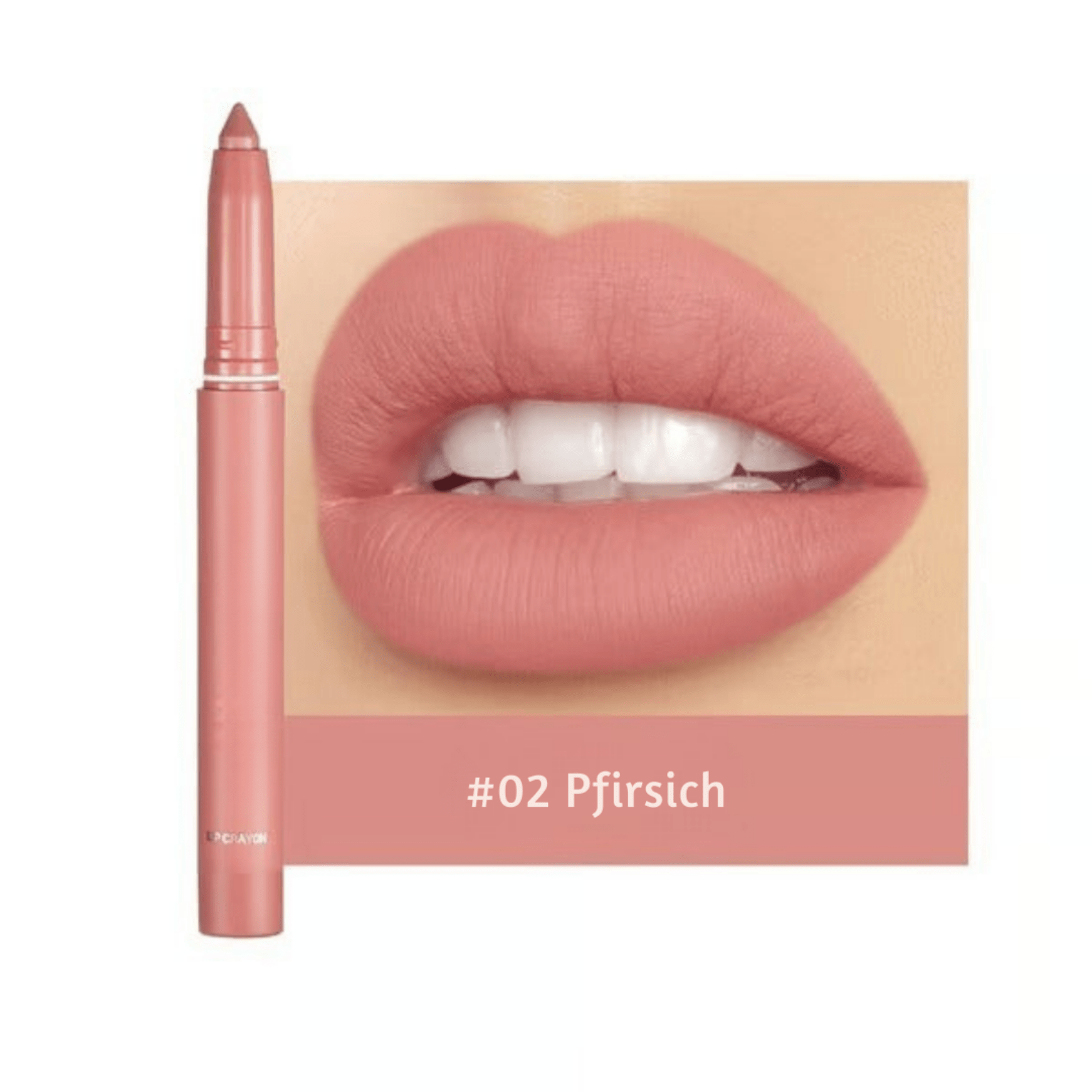 LippenLuxe – Matter 2-in-1 Lippenstift Stift - Sopheria