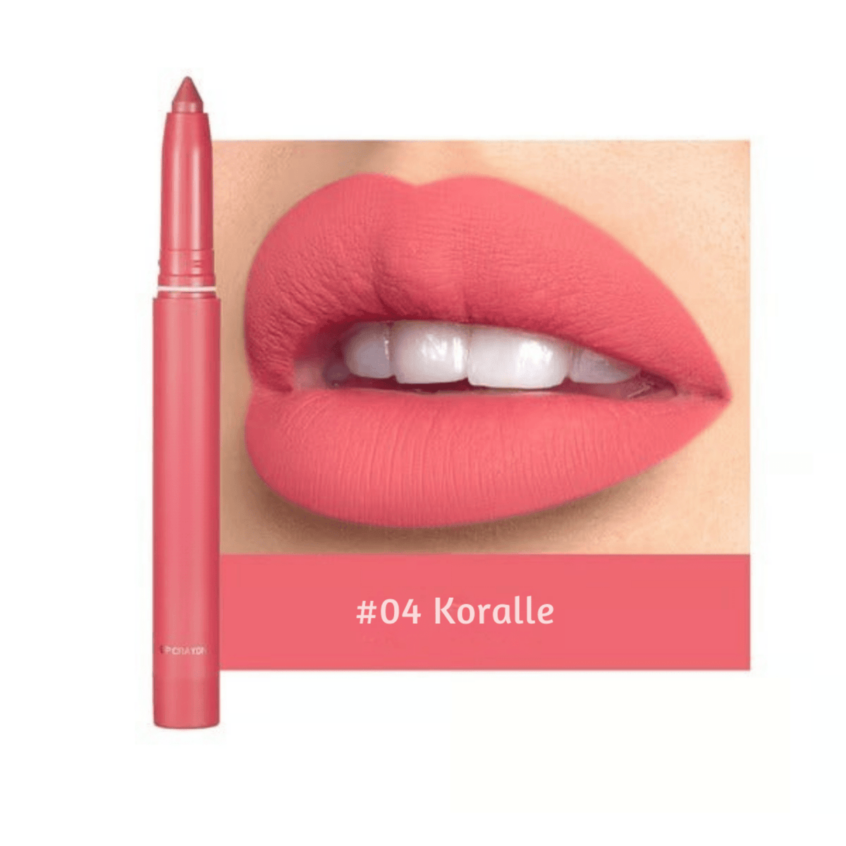 LippenLuxe – Matter 2-in-1 Lippenstift Stift - Sopheria