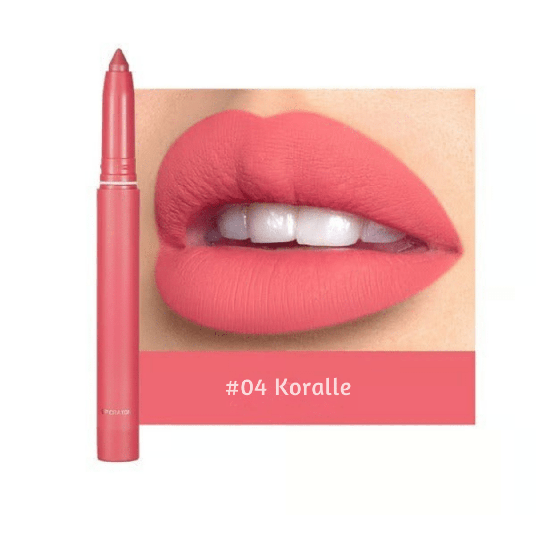 LippenLuxe – Matter 2-in-1 Lippenstift Stift - Sopheria
