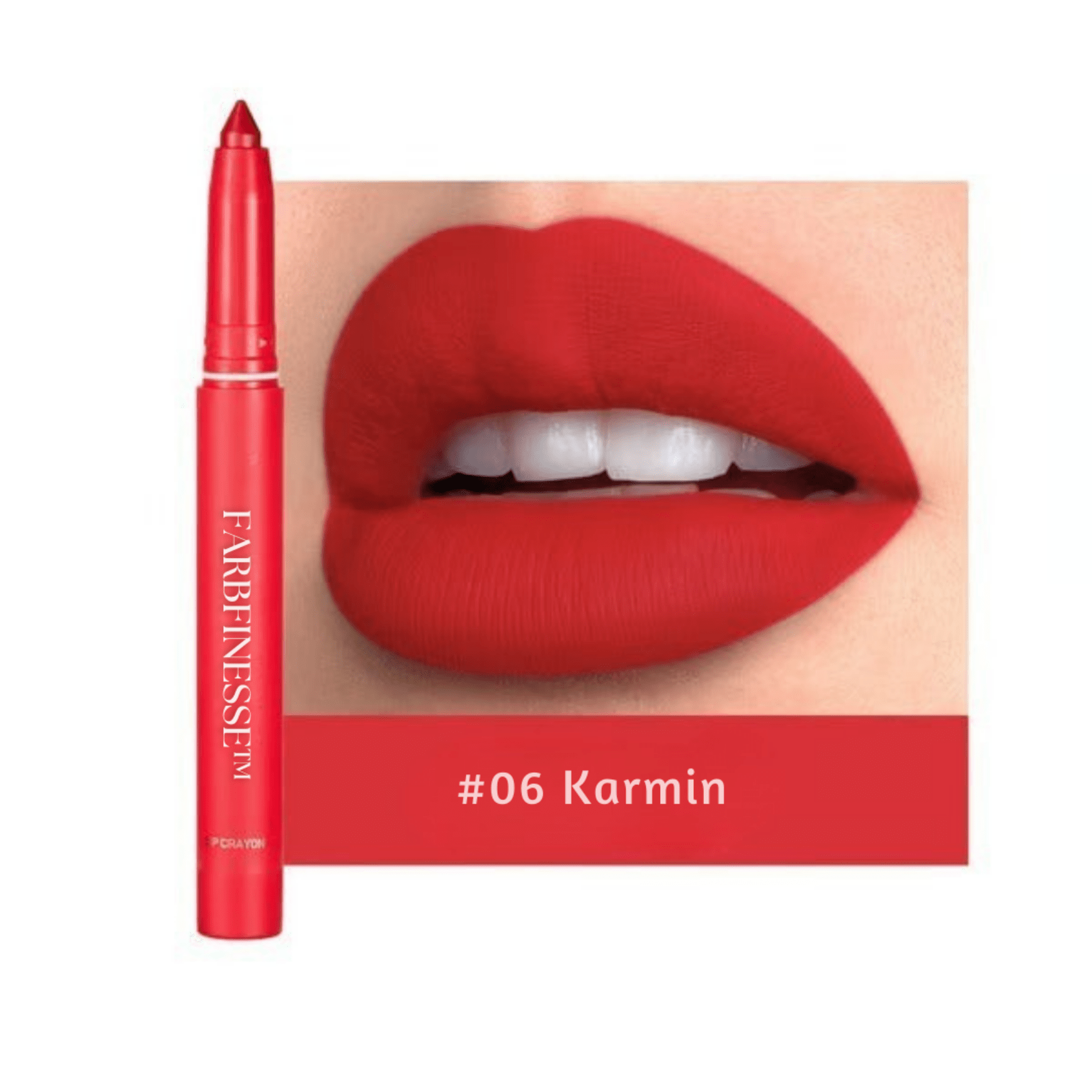LippenLuxe – Matter 2-in-1 Lippenstift Stift - Sopheria