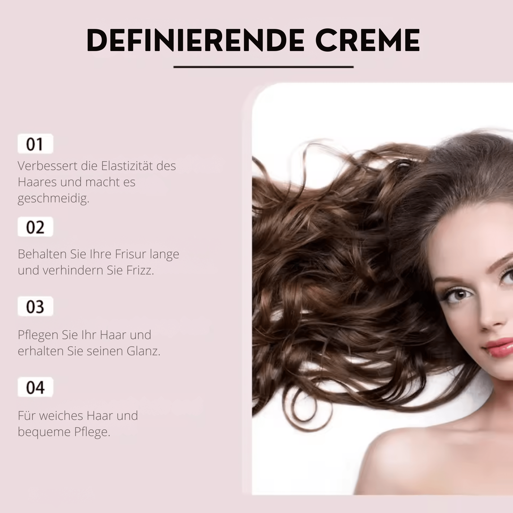 LockenLiebe™ / Lockendefinierende Stylingcreme Für Perfekte Sprungkraft (1+1 GRATIS) - Sopheria