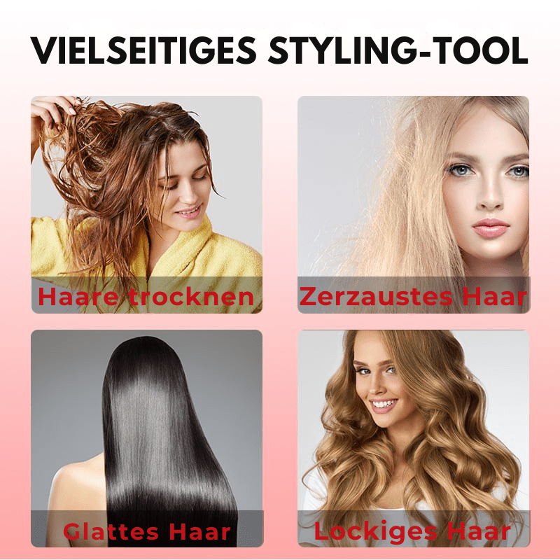 LockenLuft / 3-in-1 Luftstyling für sanfte Wellen und Volumen - Sopheria