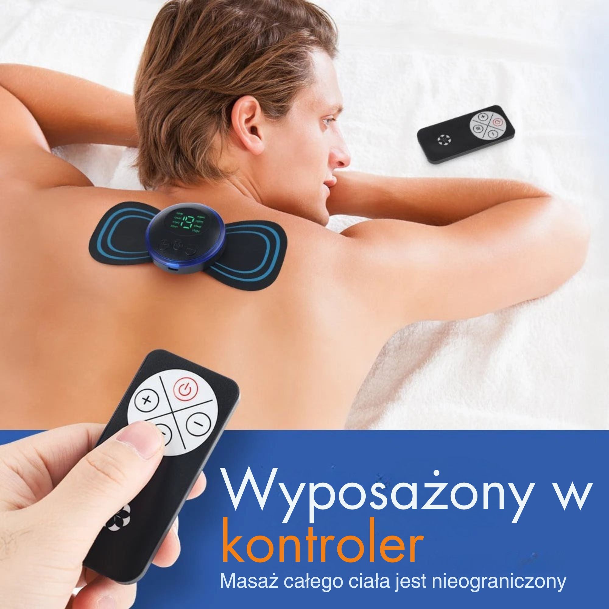 MuskelMagie™ / Mini EMS Körpermassager (1+2 GRATIS)