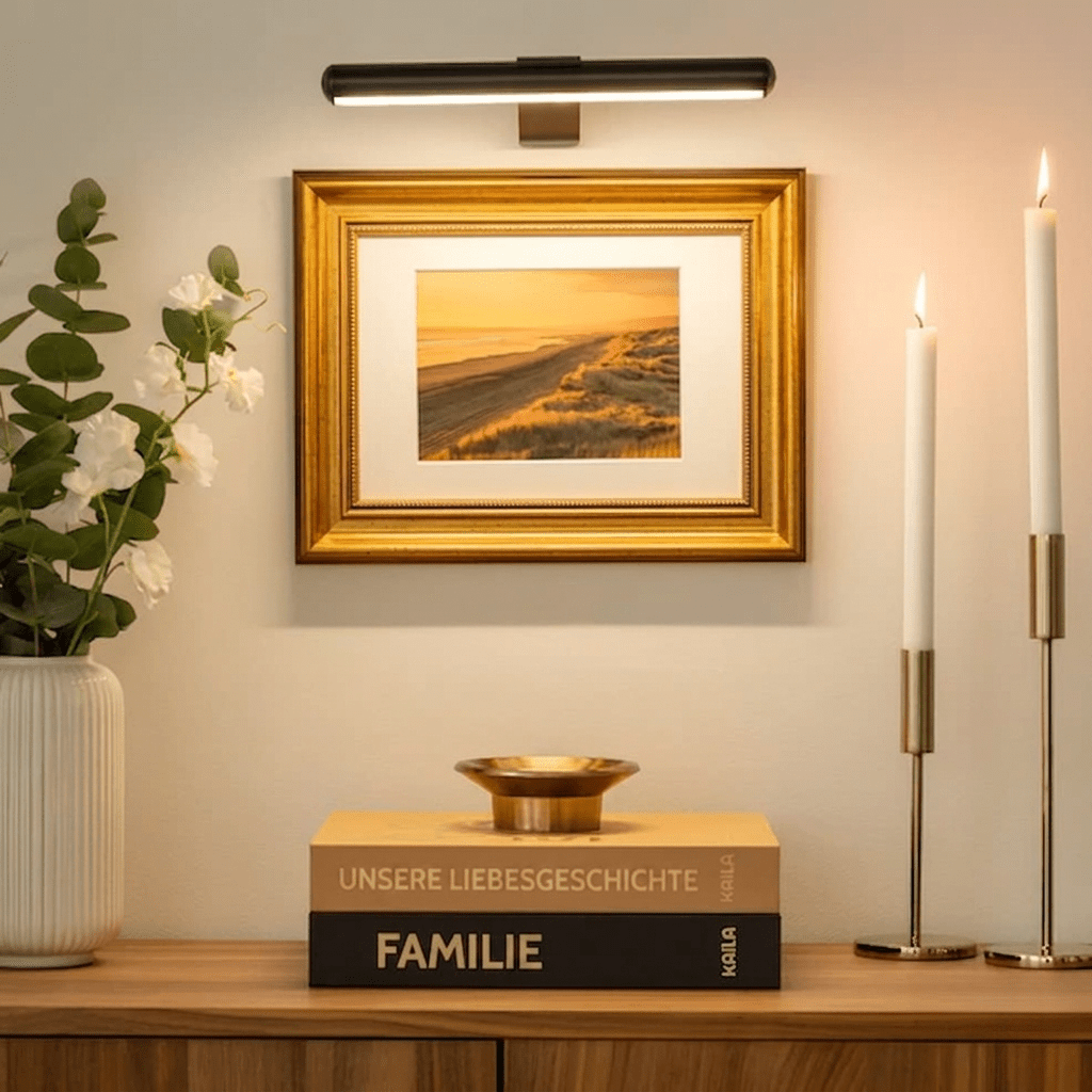 LumiFrame - Kabellose Wandbildleuchte - Sopheria