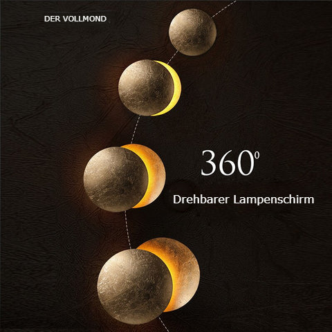 Solairis™ | Exklusive Wandleuchte mit Sonnenfinsternis-Effekt