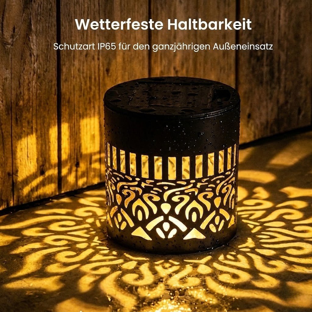 Mandalume - Solar Projektionslicht mit magischem Mandala Schattenspiel - Sopheria