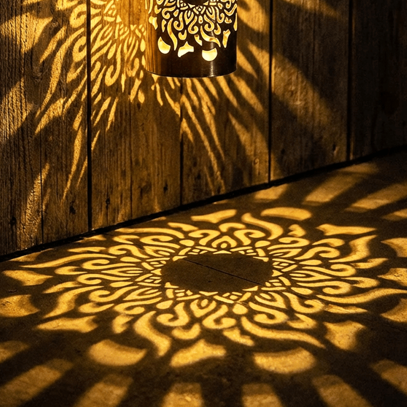 Mandalume - Solar Projektionslicht mit magischem Mandala Schattenspiel - Sopheria
