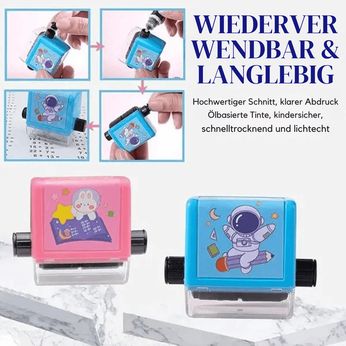 MatheMagie™ / Brain Boost Magischer Mathematik-Stempel - Sopheria