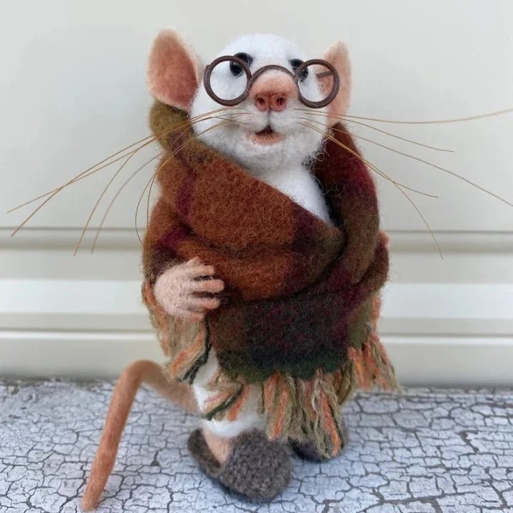 MausMagie™ / Mit Filznadel Gefilzte Maus - Sopheria