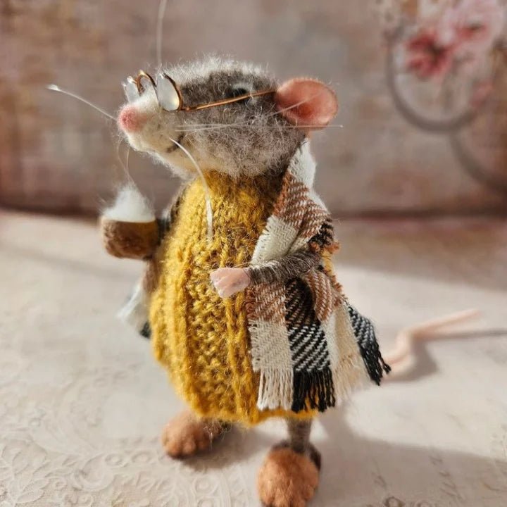 MausMagie™ / Mit Filznadel Gefilzte Maus - Sopheria