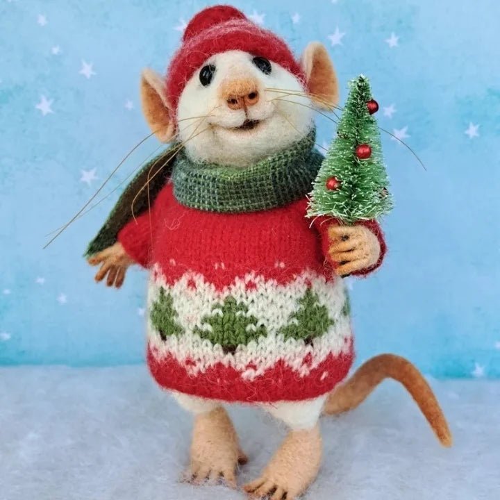 MausMagie™ / Mit Filznadel Gefilzte Maus - Sopheria