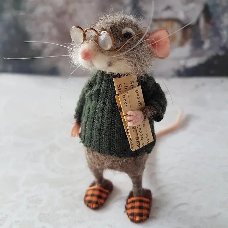 MausMagie™ / Mit Filznadel Gefilzte Maus - Sopheria