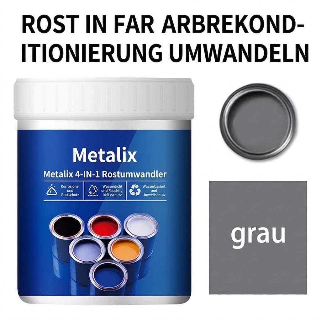 Metalix / 4-IN-1 Rostumwandler - Schützen und restaurieren mit einer einfachen Lösung - Sopheria