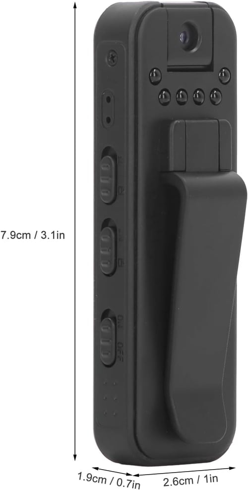 MiniMemo™ / 1080 Mini-Body-Cam – Tag- und Nachtaufnahmen leicht gemacht! - Sopheria