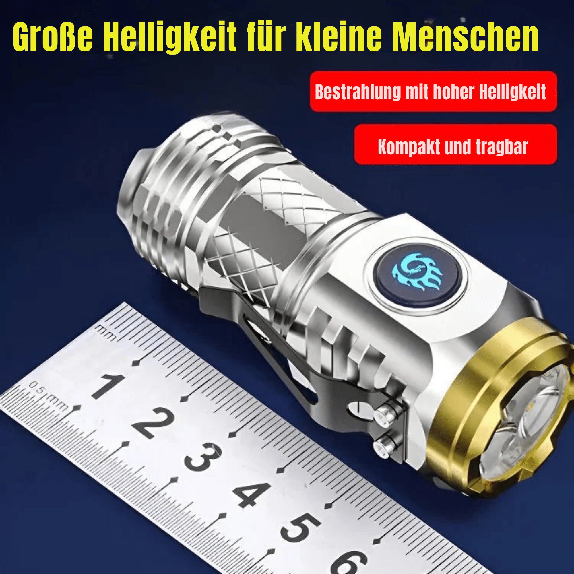 MiniMonster™ / Mini-Super-Power-Taschenlampe - Sopheria