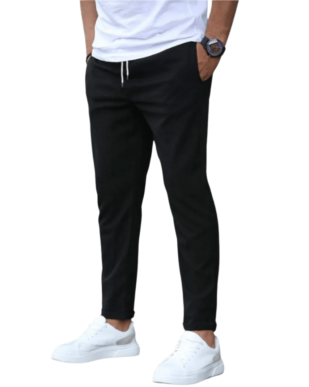 Movaro / Elastische Herrenhose mit modernem Slim Fit - Sopheria