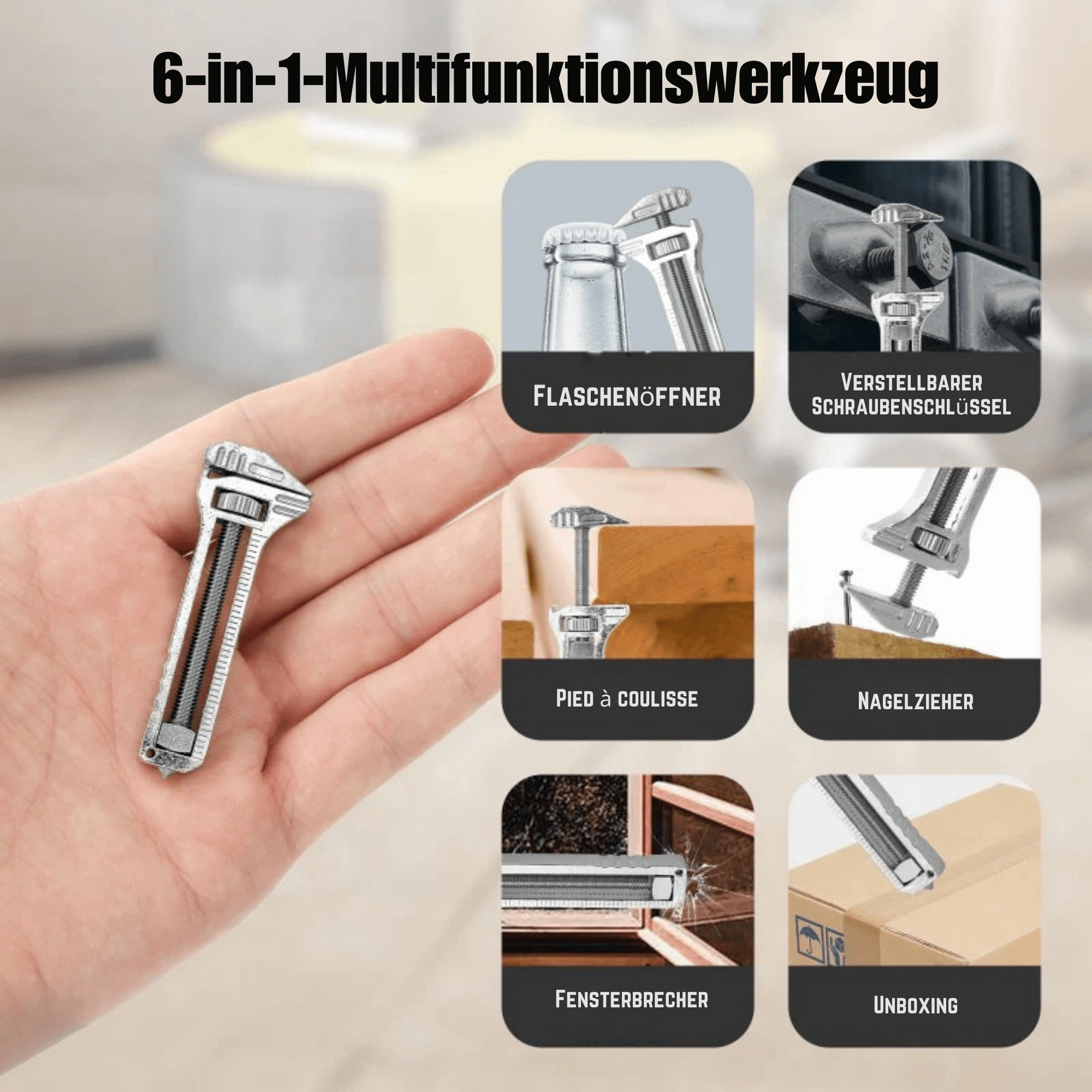 MultiMeister™ / Extrem robustes Kompaktwerkzeug zur einfachen Reparatur von allem - Sopheria