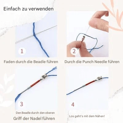 Nadelique / Sticknadel-Set mit farbcodierten Nadeln - Sopheria