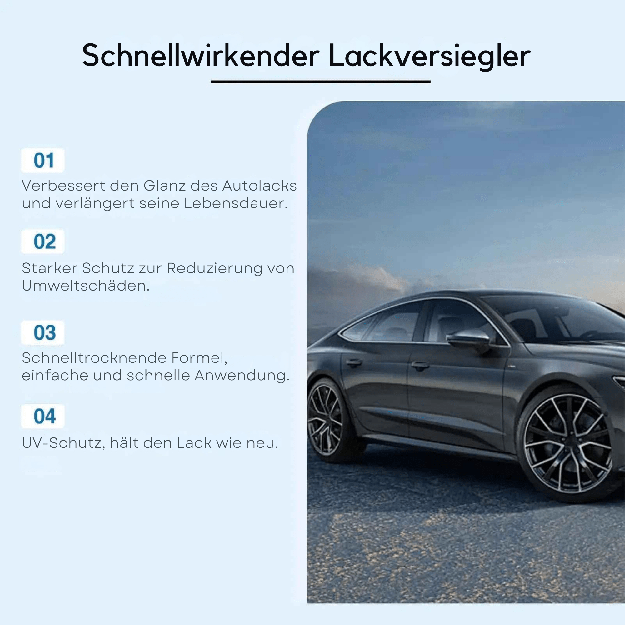 NanoNova™ / Wasserloser Auto Spray Mit Spiegelglanz - Sopheria
