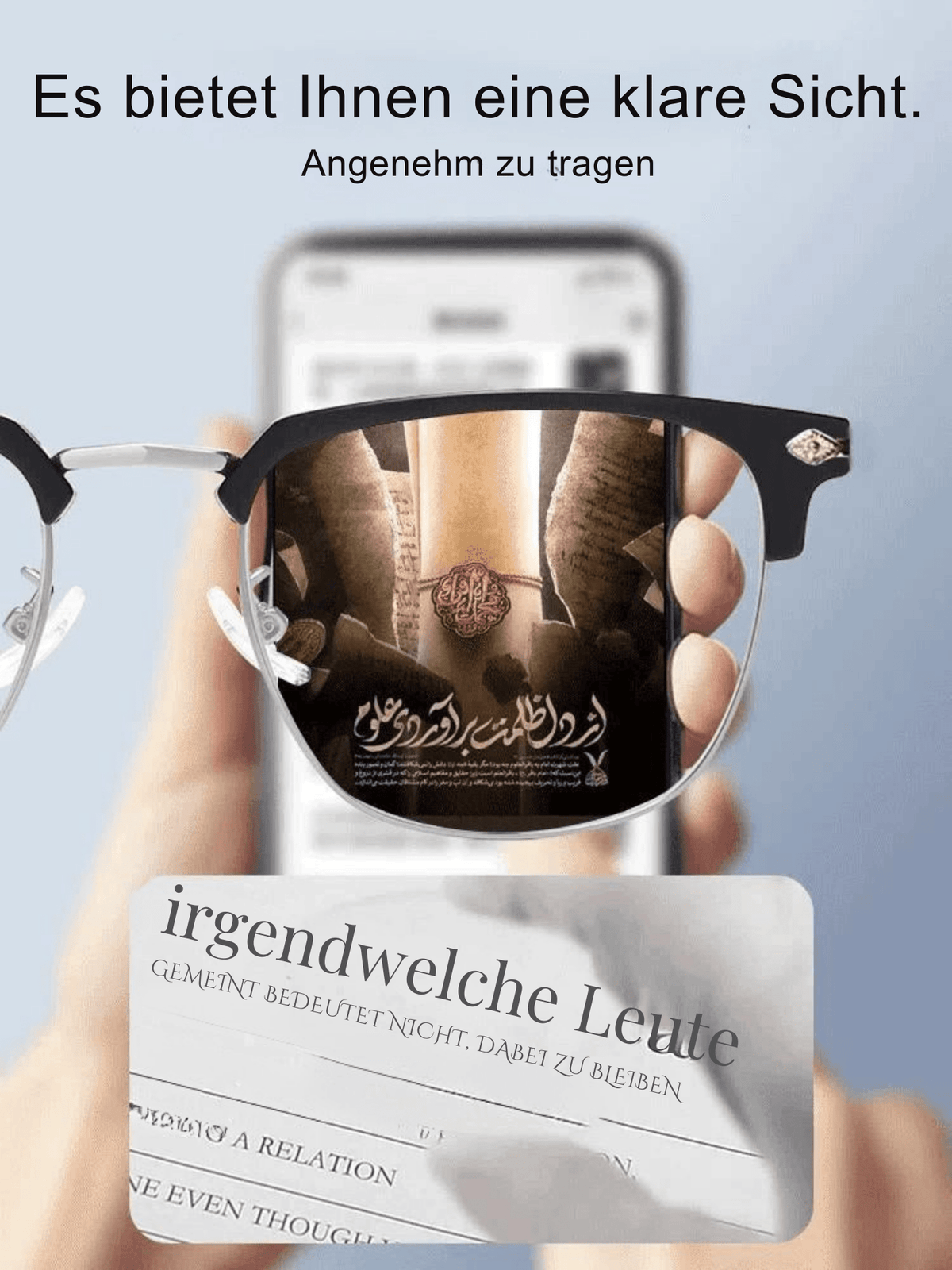 OptikOase™ / Ultraleichte Brille Mit Anti-Blau Licht Schutz & Lesehilfe (1+1 GRATIS) - Sopheria