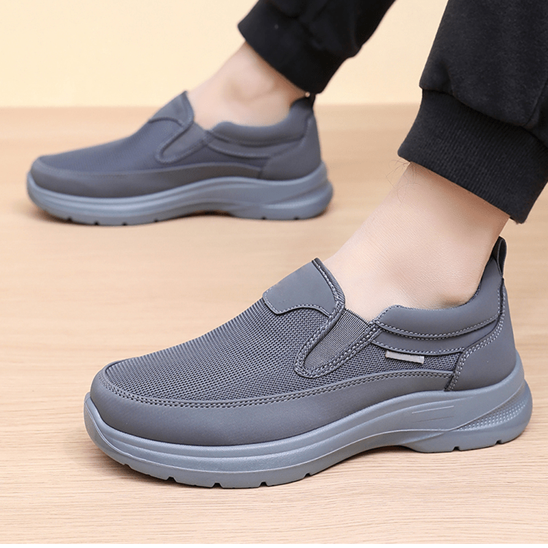 OrthoWalk - Orthopädische Herren Slipper für ganztägigen Gehkomfort [60% RABATT] - Sopheria