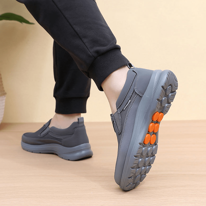 OrthoWalk - Orthopädische Herren Slipper für ganztägigen Gehkomfort [60% RABATT] - Sopheria