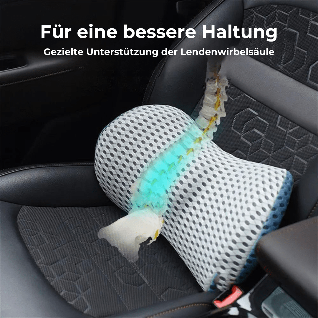 Orvello / Orthopädisches Lendenwirbelkissen aus Premium Memory-Schaum - Sopheria