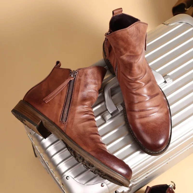 Owens | Chelsea-Stiefel aus Leder - Sopheria