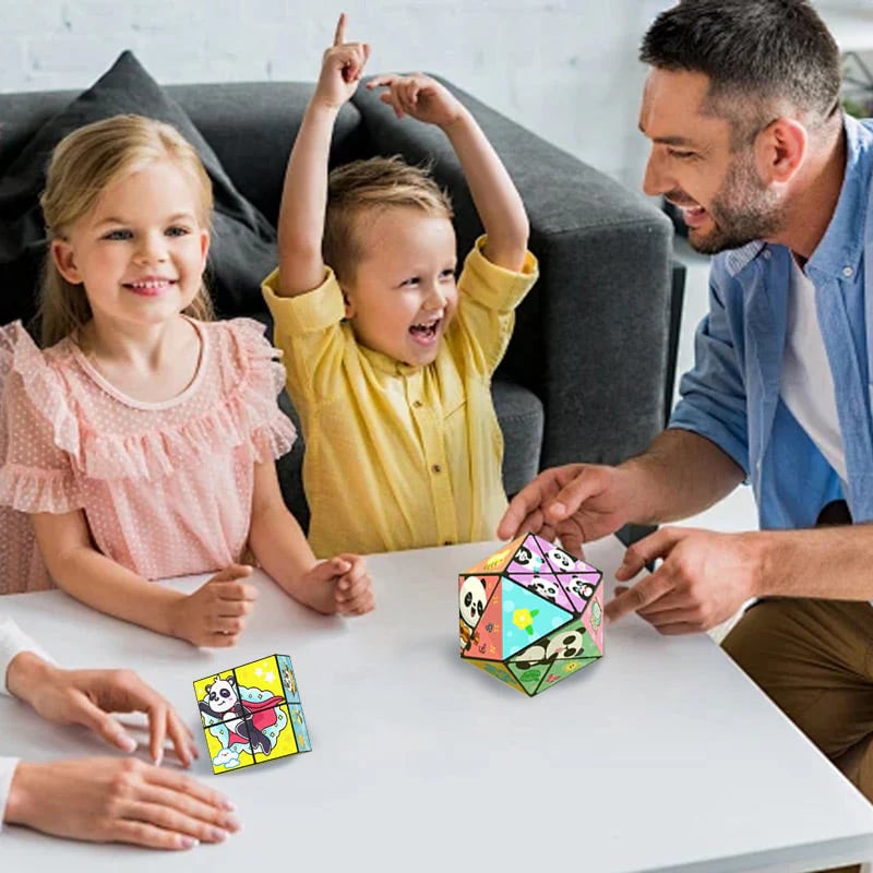 PandaPuzzle™ / Kreativer, faltbarer Panda-Zauberwürfel für Kinder - Sopheria