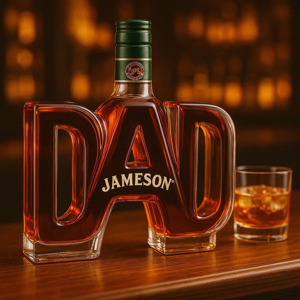 PapaPrunk™ / Kristallklare Whiskeyflasche Als Edles Geschenk Für Väter - Sopheria