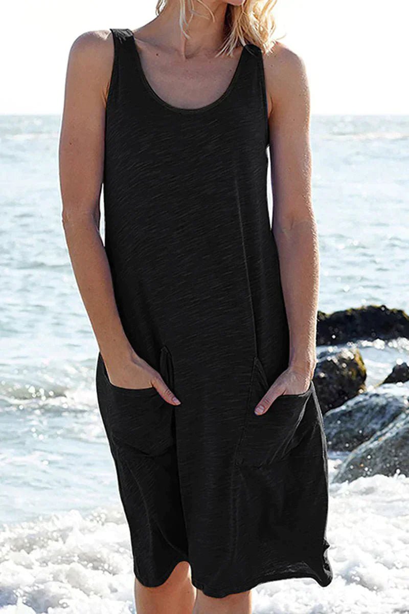 Pavlina | Bequemes, leichtes Damen-Strandkleid - Sopheria