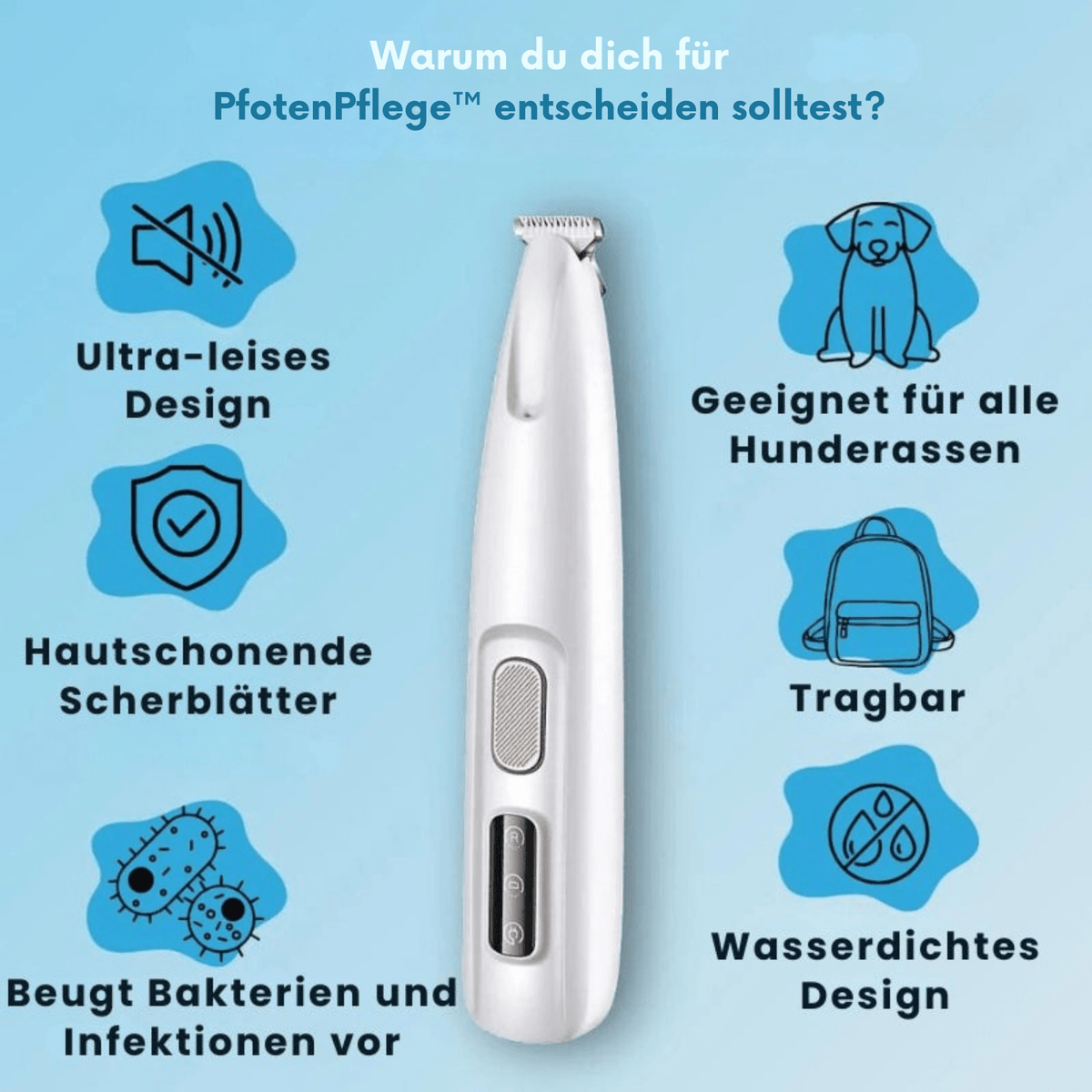 PfotenPflege™ / Schmerzfreie Pfotenpflege in Sekundenschnelle - Sopheria