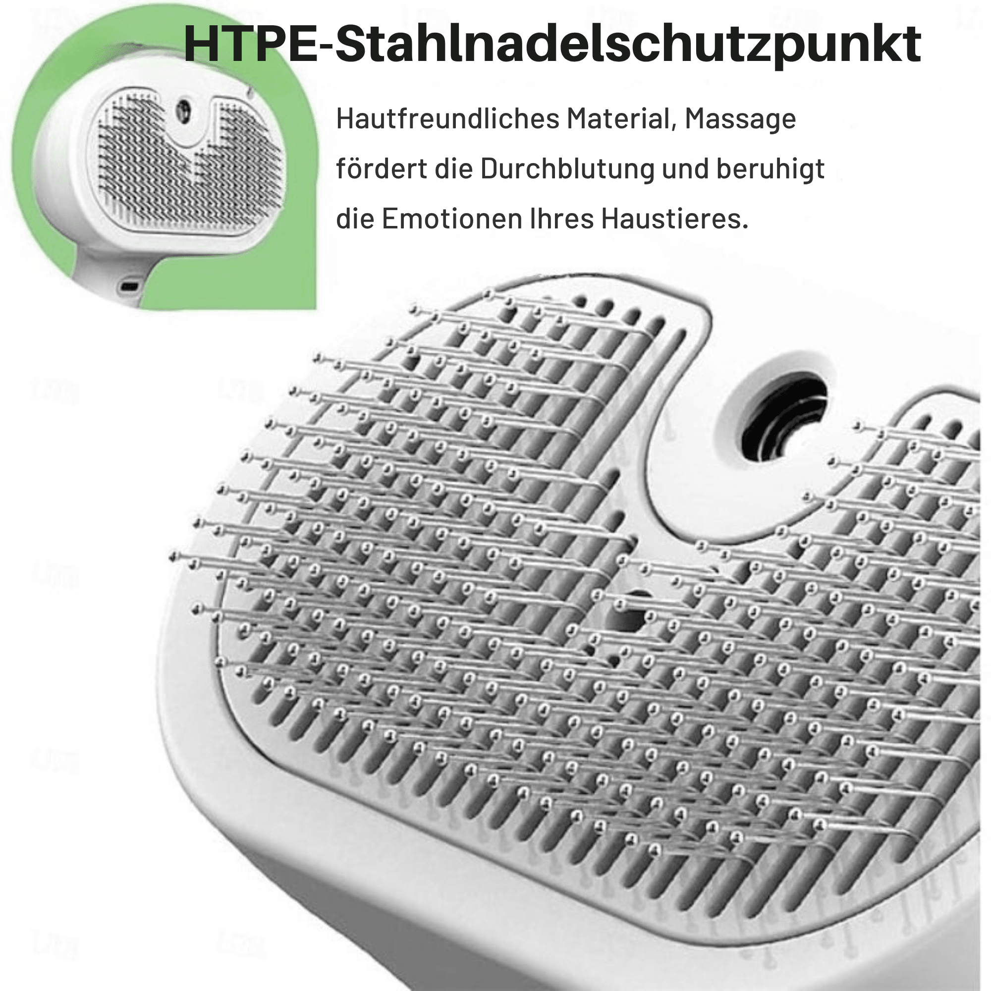 PfotenPolish™ / 2-in-1-Massagebürste für ein glänzendes Fell - Sopheria