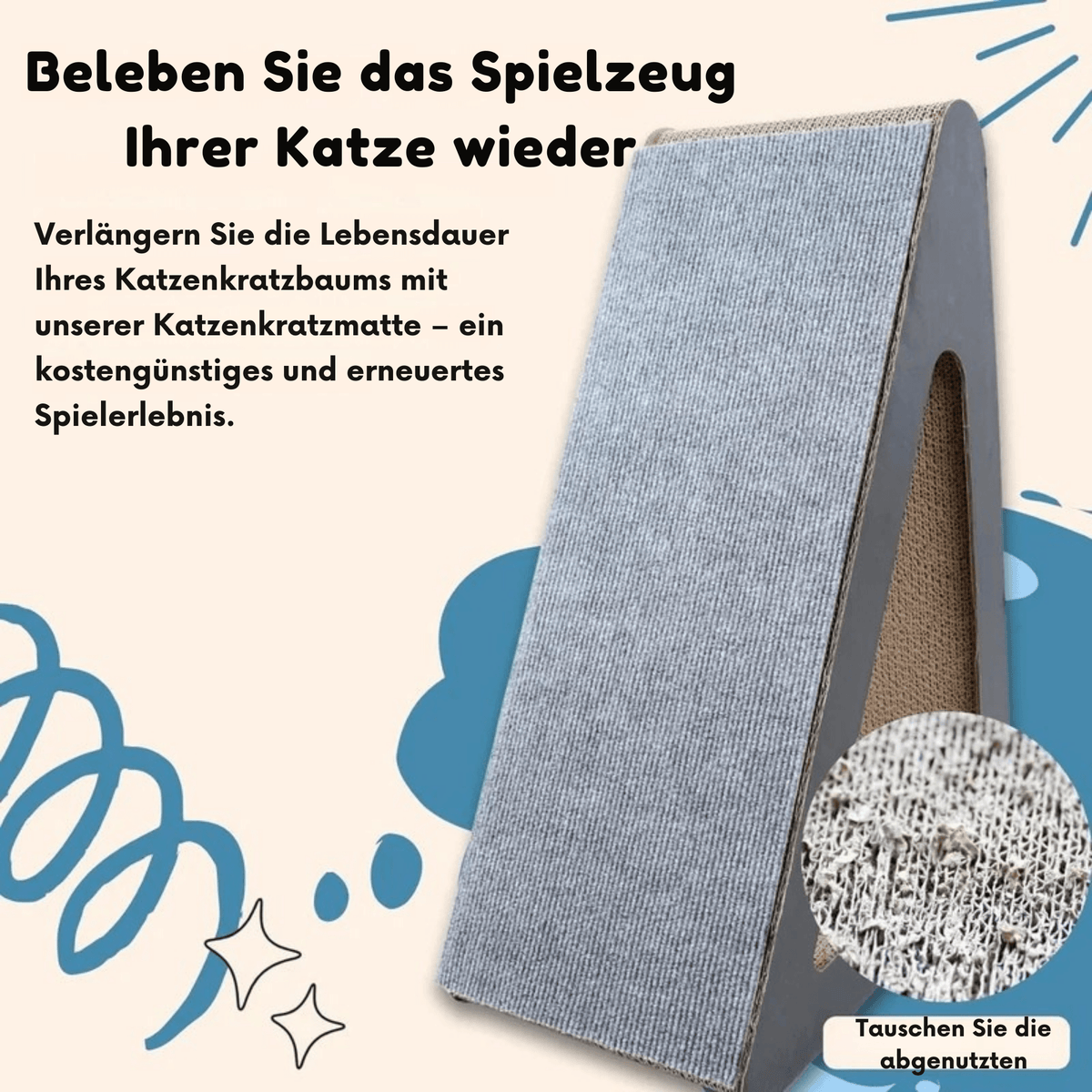 PfotenPolster™ / Katzenkrallen Kratzmatte - Sopheria